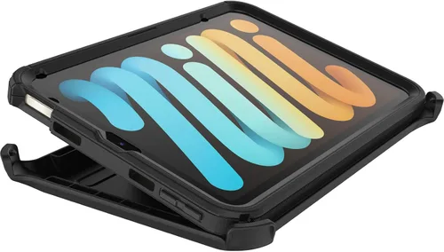 Vista 7 de OtterBox Defender Series - Funda para iPad mini (A17) y iPad mini (6ª generación), ideal para clientes de negocios, color negro, resistente
