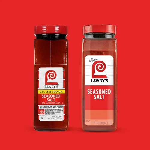 Vista 20 de Lawry's 25% menos de sal sazonada de sodio, 36.5 oz
