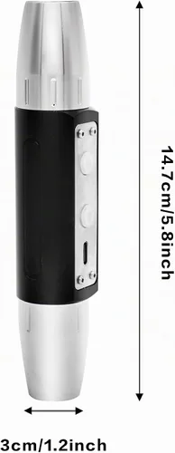 Vista 5 de OMENI Lámpara detector de luz de evaluación de jade, probador de gemas recargable, linterna de identificación de gemas, linterna de evaluación