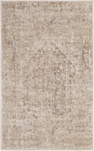 Vista 3 de Unique Loom Chateau Collection - Alfombra de área - Quincy (2' x 3' 1" Rectángulo, Beige/Marrón)