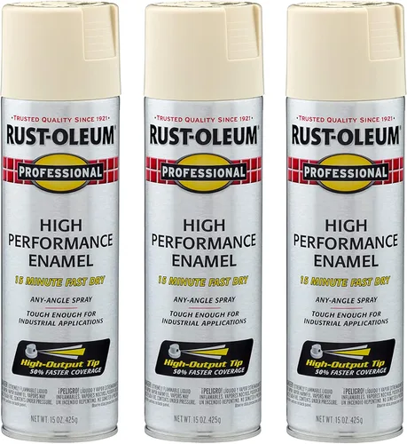 Vista 57 de Rust-Oleum 7515838 Pintura en aerosol de esmalte profesional de alto rendimiento, 14 onzas, aluminio