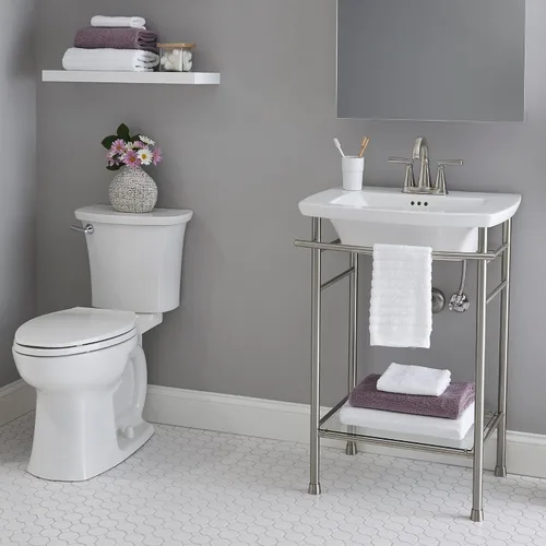 Vista 3 de American Standard 8719000.002 Edgemere - Patas de mesa para consola, cromadas