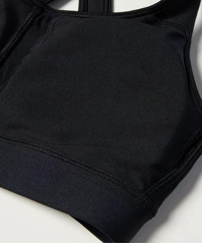 Vista 4 de Under Armour - Sujetador deportivo de medio impacto, con espalda cruzada, para mujer