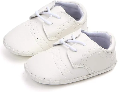 Vista 3 de CINDEAR Mocasines para bebés y niñas, bonitos zapatos de cuna para recién nacidos, tenis de poliuretano prewalkerpoliuretano, perfectos