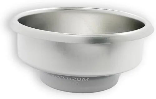 Vista 14 de Cesto de filtro de precisión IMS B62.51T para espresso simple compatible con máquinas de espresso Breville Sage de 54 mm Express, Bambino, Bambino
