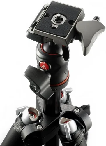 Vista 11 de Manfrotto, MKBFRA4-BH BeFree, trípode de aluminio compacto para viaje, color negro.