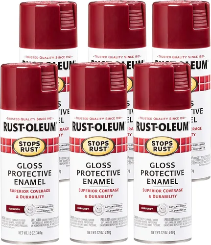 Vista 157 de Rust-Oleum 7776830 - Pintura en aerosol para prevención del óxido, 12 onzas, negro plano
