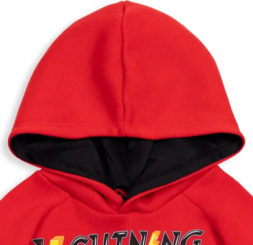 Vista 4 de Disney Pixar Cars Lightning McQueen - Sudadera con capucha para niños pequeños a grandes