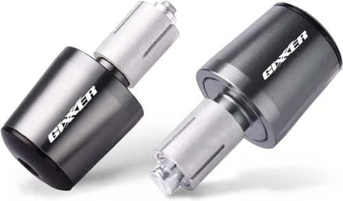 Vista 7 de Extremos de manillar de motocicleta de 7/8 pulgadas, 0.866 in, mango de aluminio CNC, tapas para Suzuki GIXXER SF250 SF 250 GIXXER150 155SF 2021