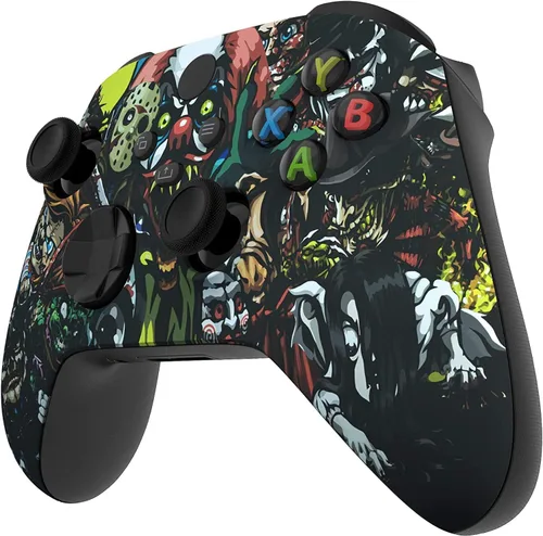 Vista 68 de Custom Controller for Xbox Series X/S - One - PC - Custom Gaming Controller -Soft Shell for Comfort Grip X (Galaxy)
