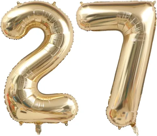 Vista 8 de Globo dorado claro con el número 0 de aluminio de 40 pulgadas, color oro champán, globo de helio 0 Mylar Oro claro 0
