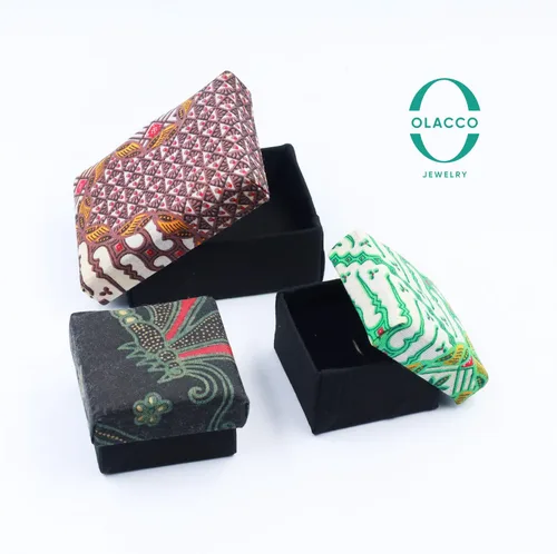 Vista 5 de huggie earrings stud 925 sterling silver decorated with flower ornament and woven art