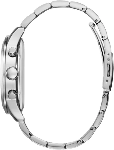 Vista 17 de GUESS Reloj de pulsera cronógrafo de acero inoxidable Gunmetal