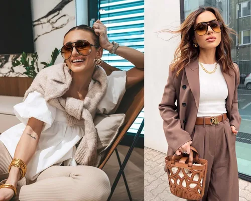 Vista 7 de Lentes de sol estilo aviador retro para mujeres y hombres, de gran tamaño, clásicos de los años 70, vintage, a la moda, sin enredos, cuadrados