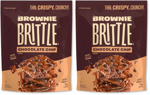 Vista 10 de Brownie Brittle - Galletas con virutas de chocolate, marrón, 1 onza, paquete de 20