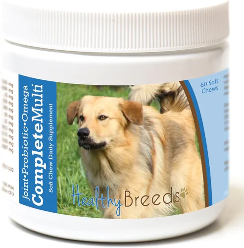 Vista 25 de Healthy Breeds Affenpinscher todo en uno multivitamínico suave masticable 60