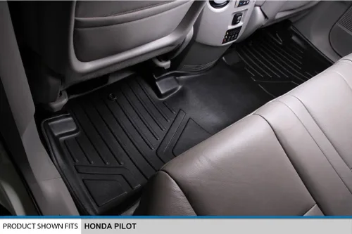 Vista 4 de MAXLINER Alfombrillas de Piso Juego de Revestimiento de 3 Filas para Honda Pilot 2009-2015
