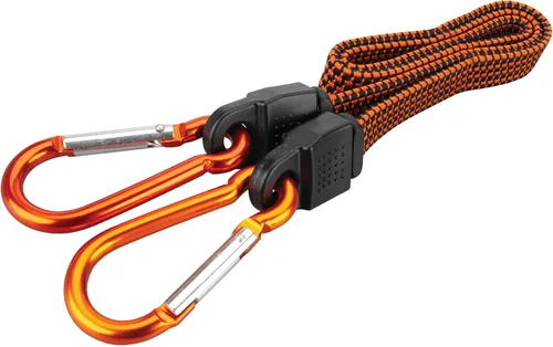 Vista 14 de Performance Tool W1456 - Bungee plano de 48 pulgadas con mosquetón, resistente, cierre y amarre de carga de forma segura, ideal para camiones