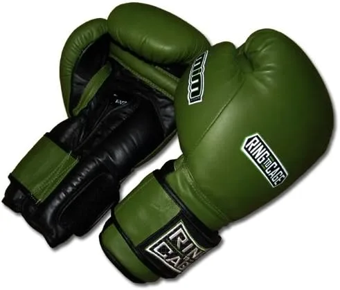 Vista 3 de Ring to Cage Guantes de combate de espuma MiM-Foam de 50 onzas, correa de seguridad para Muay Thai, MMA, kickboxing, boxeo (50 onzas)