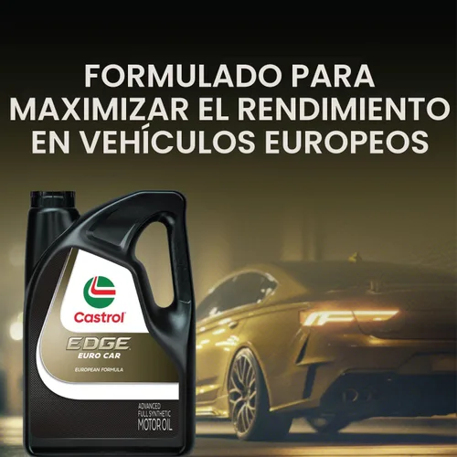 Vista 6 de Castrol Edge Euro 0W-40 A3/B4 Advanced - Aceite de motor sintético completo, 5 cuartos de galón