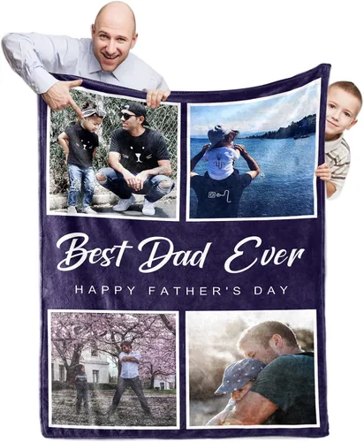 Vista 12 de Novgarden Manta personalizada con foto/texto, manta de franela personalizada con imagen, regalos divertidos para mamá de hijas, regalos de amistad