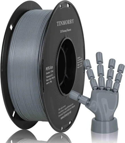 Vista 8 de TINMORRY - Filamento PETG CF de 1.75 mm para impresora 3D, compatible con Bambu LAB, Creality K1C, QIDI MAX3, FLASHFORGE Adventurer 5M, Prusa MK4