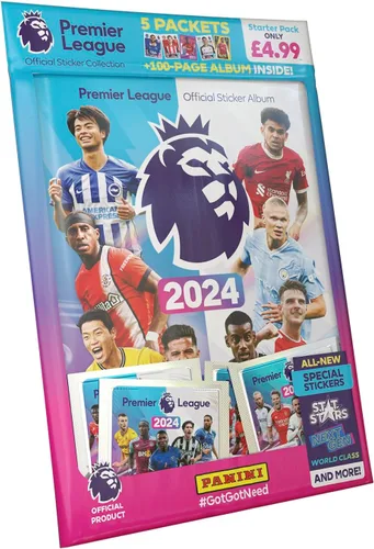 Vista 10 de Paquete de 50 calcomanías de la Premier League 2023/24