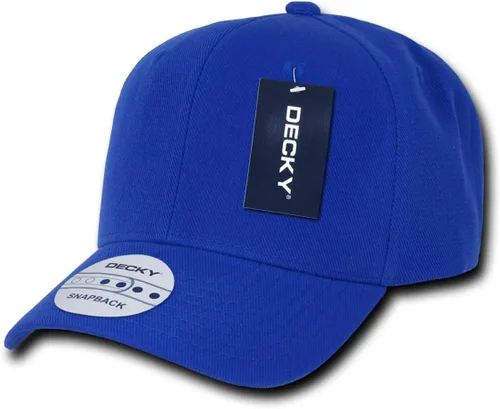 Vista 6 de DECKY Snapbacks de pico curvo acrílico