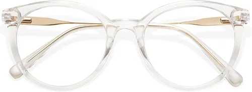 Vista 8 de AMOMOMA Lentes de lectura redondos retro para mujer, lindos y elegantes con bloqueo de luz azul, AM6055
