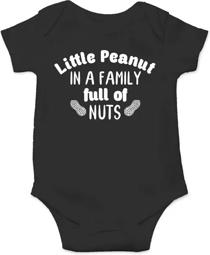 Vista 9 de CBTwear Little Peanut - Body para bebé, adorable mameluco para niño y niña, divertido y lindo traje unisex