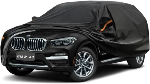 Vista 73 de GUNHYI - Funda para automóvil SUV de 7 capas, ajuste personalizado para BMW X1 (2010-2025), impermeable para todo tipo de clima, resistente