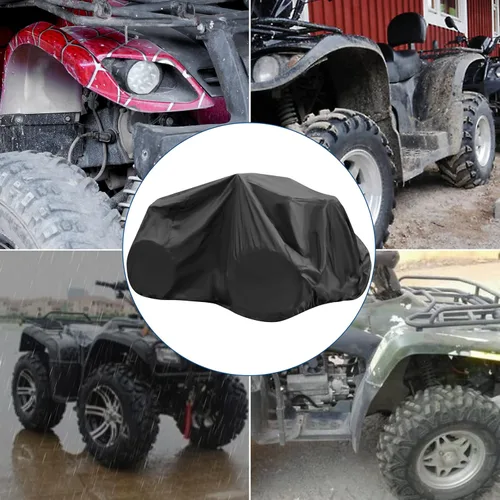 Vista 7 de ZOEDO - Funda impermeable para ATV, cubiertas resistentes al viento para quad, cubiertas para todo tipo de clima para vehículos de 4 ruedas, aptas