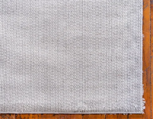 Vista 296 de Unique Loom Colección Davos Shag - Alfombra Lino