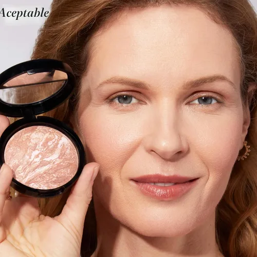 Vista 8 de LAURA GELLER NEW YORK Polvo Bronceador Horneado Bronze-N-Brighten - Claro - Brillo Bronce Natural