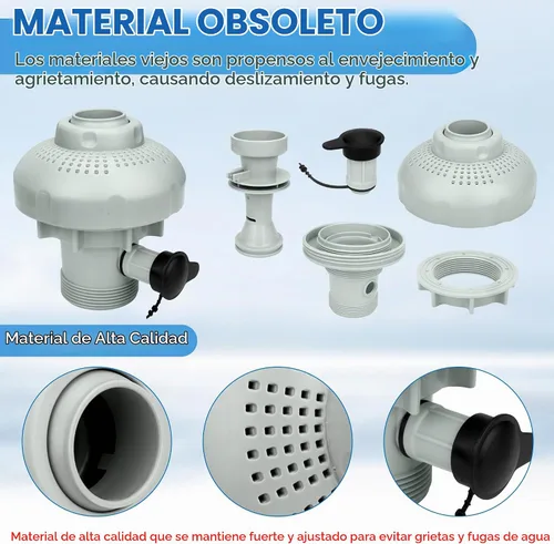 Vista 3 de Boquilla de aire de entrada grande 12355 compatible con bombas de piscina 1 Paquete