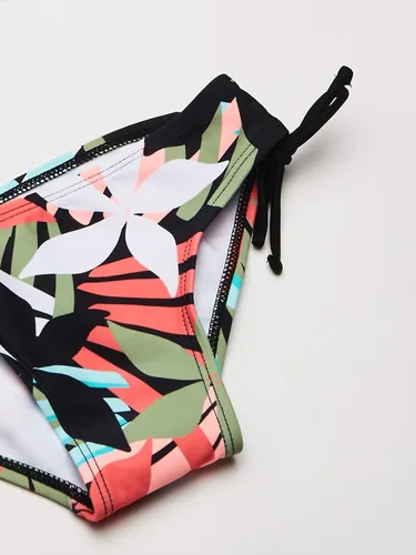 Vista 3 de Kanu Surf - Traje de baño de 2 piezas tipo tankini, con cuello halter y estampado de margaritas, con factor de protección ultravioleta 50+