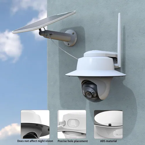 Vista 3 de Cubierta de lluvia para cámaras de seguridad Reolink, compatible con modelos Argus PT 5MP/2K, 4MP/2K, 3MP, 4K/8MP, Go PT Ultra