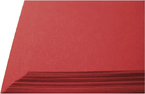 Vista 2 de 125 Bright Apple Color Rojo 65LB cover card Papel – 3" x 5" (3 x 5 inches) Tamaño photo card frame – 65 lb/libra Peso ligero Cardstock – Calidad