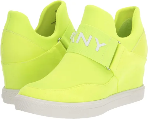 Vista 7 de DKNY Zapatos deportivos de cuña sin cordones Essential para mujer