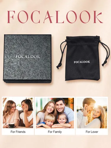 Vista 9 de FOCALOOK Anillo de ansiedad entrelazado chapado en 14 quilates para la ansiedad para mujeres y hombres, acero inoxidable, tricolor, arco iris, oro