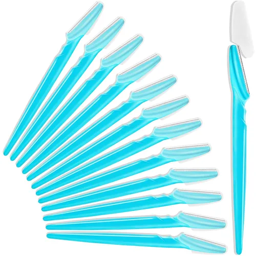 Vista 15 de HFATMOS 12 maquinillas de afeitar para cejas, maquinillas de afeitar