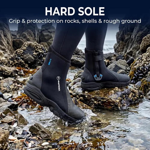 Vista 3 de Phantom Aquatics Rapido Propel - Botas de suela dura de 0.3 in (EE.UU. M: 10, EE. UU. W: 11)