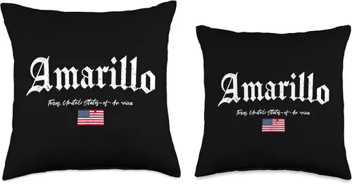 Vista 3 de Amarillo Gothic Design Throw Pillow
