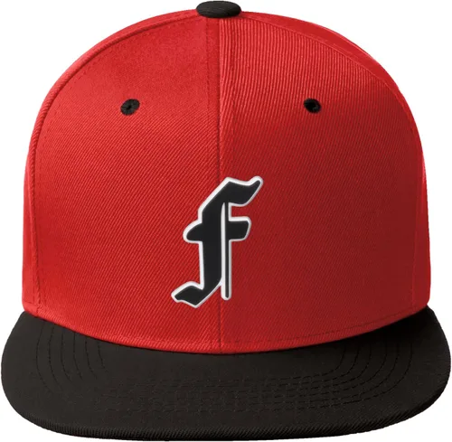Vista 1047 de Daxton Gorra clásica con visera de billete plano con letras del alfabeto inglés antiguo de la A a la Z