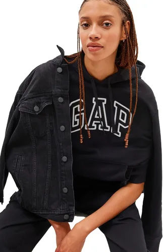 Vista 32 de GAP - Sudadera con capucha y logotipo para mujer