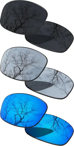 Vista 27 de Set of 3 Replacement Lenses for Oakley Fives Squared OO9238 Pack
