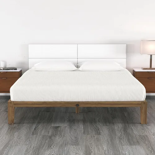 Vista 79 de Jaxx Panelist - Cabecero acolchado moderno, juego de 4 paneles para montar en la pared (cada uno de 11.25 x 30 pulgadas), tamaño Queen