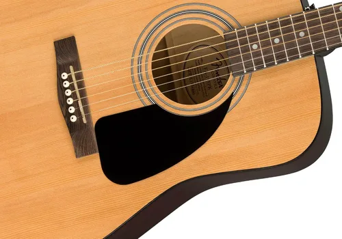 Vista 6 de Fender Squier - Guitarra acústica con juego de guardabarros