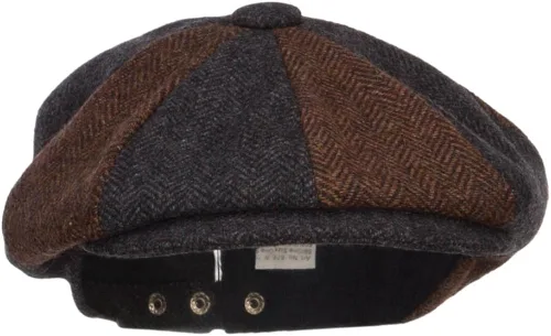 Vista 5 de Jeanne Simmons - Gorro de lana de dos tonos para hombre