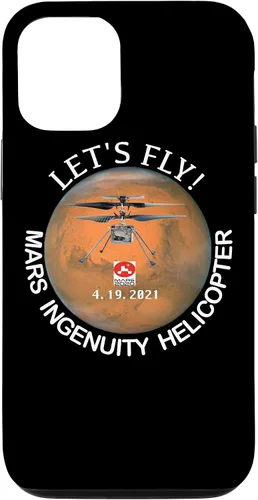 Vista 11 de iPhone 12 mini deja volar! Mars Ingenuity helicóptero perseverancia Rover caso